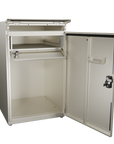SDS　戸建て用宅配ボックス　宅配KEEPER　tsumiki　＋ポスト　ラージタイプ（マットグレー/ウォルナットブラウン/マットホワイト）