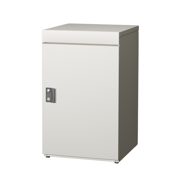 SDS　戸建て用宅配ボックス　宅配KEEPER　tsumiki　＋ポスト　ラージタイプ（マットグレー/ウォルナットブラウン/マットホワイト）