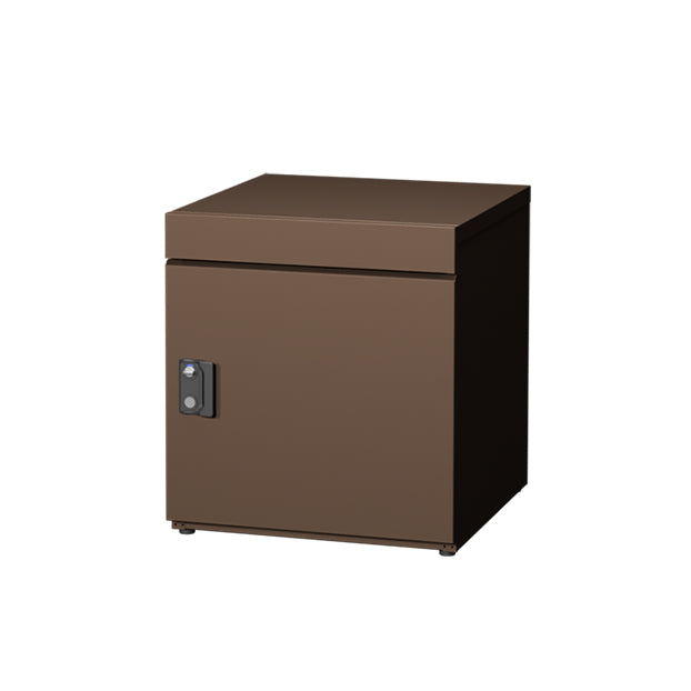 SDS　戸建て用宅配ボックス　宅配KEEPER　tsumiki　＋ポスト　セミラージタイプ（マットグレー/ウォルナットブラウン/マットホワイト）