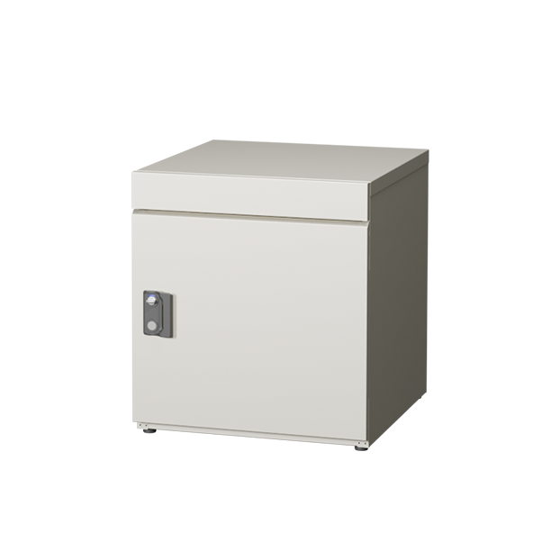 SDS　戸建て用宅配ボックス　宅配KEEPER　tsumiki　＋ポスト　セミラージタイプ（マットグレー/ウォルナットブラウン/マットホワイト）